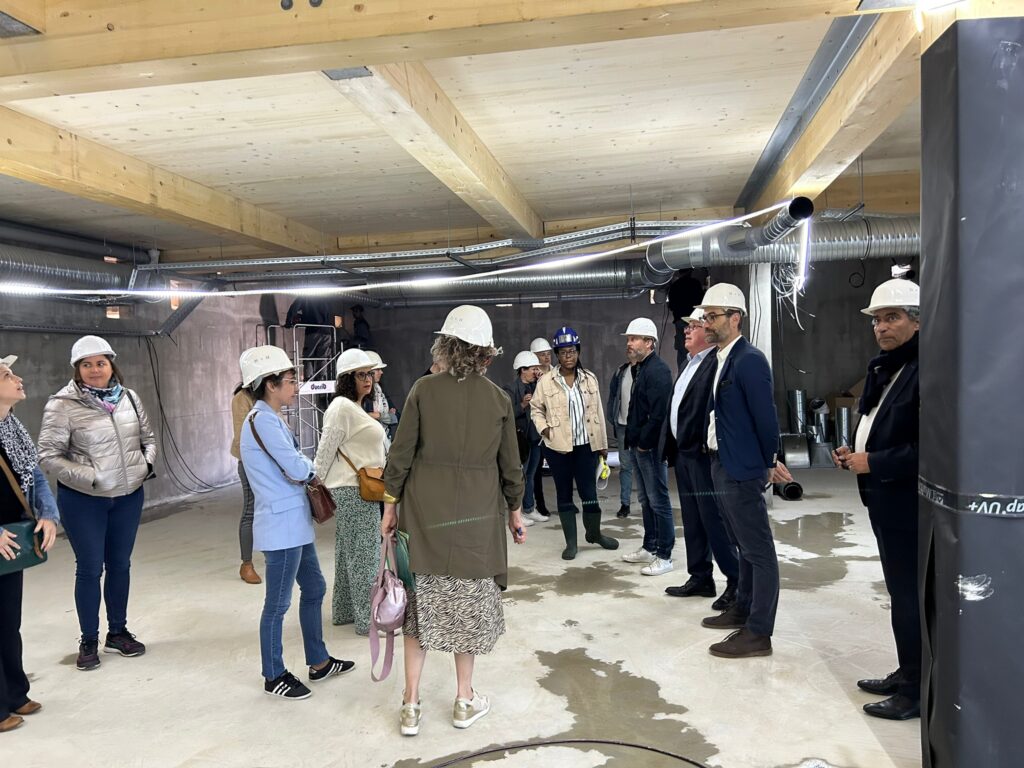 Cantiere centro tecnico a Acheres