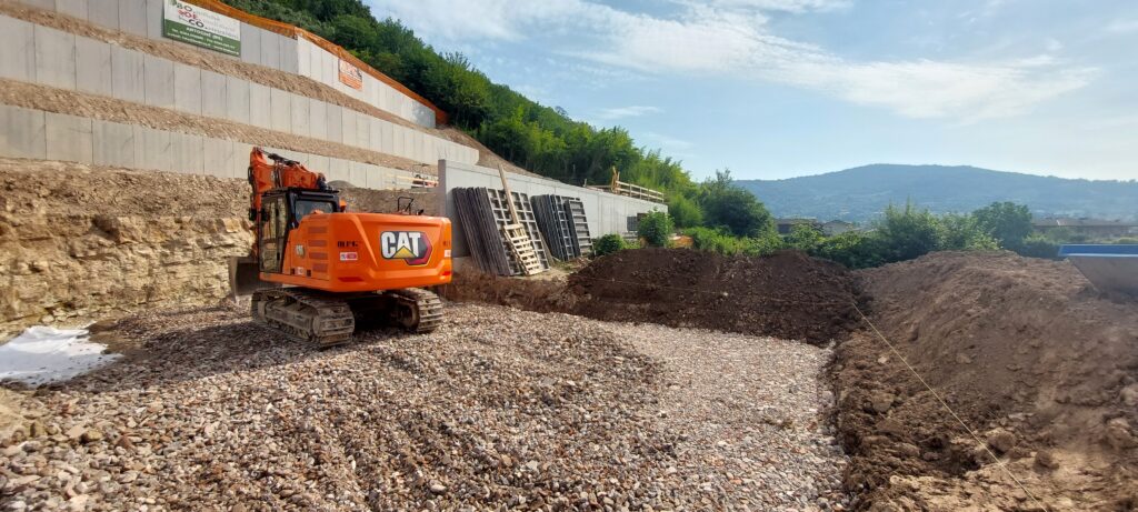 Cantiere residenza privata a Cellatica