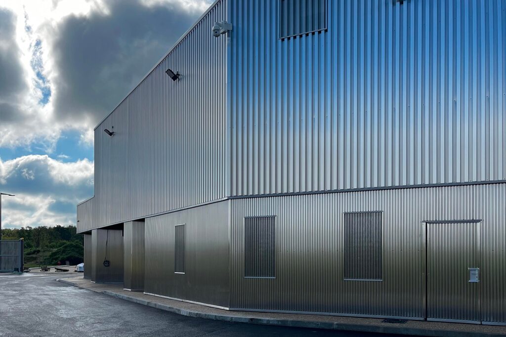 Cantiere centro tecnico a Acheres