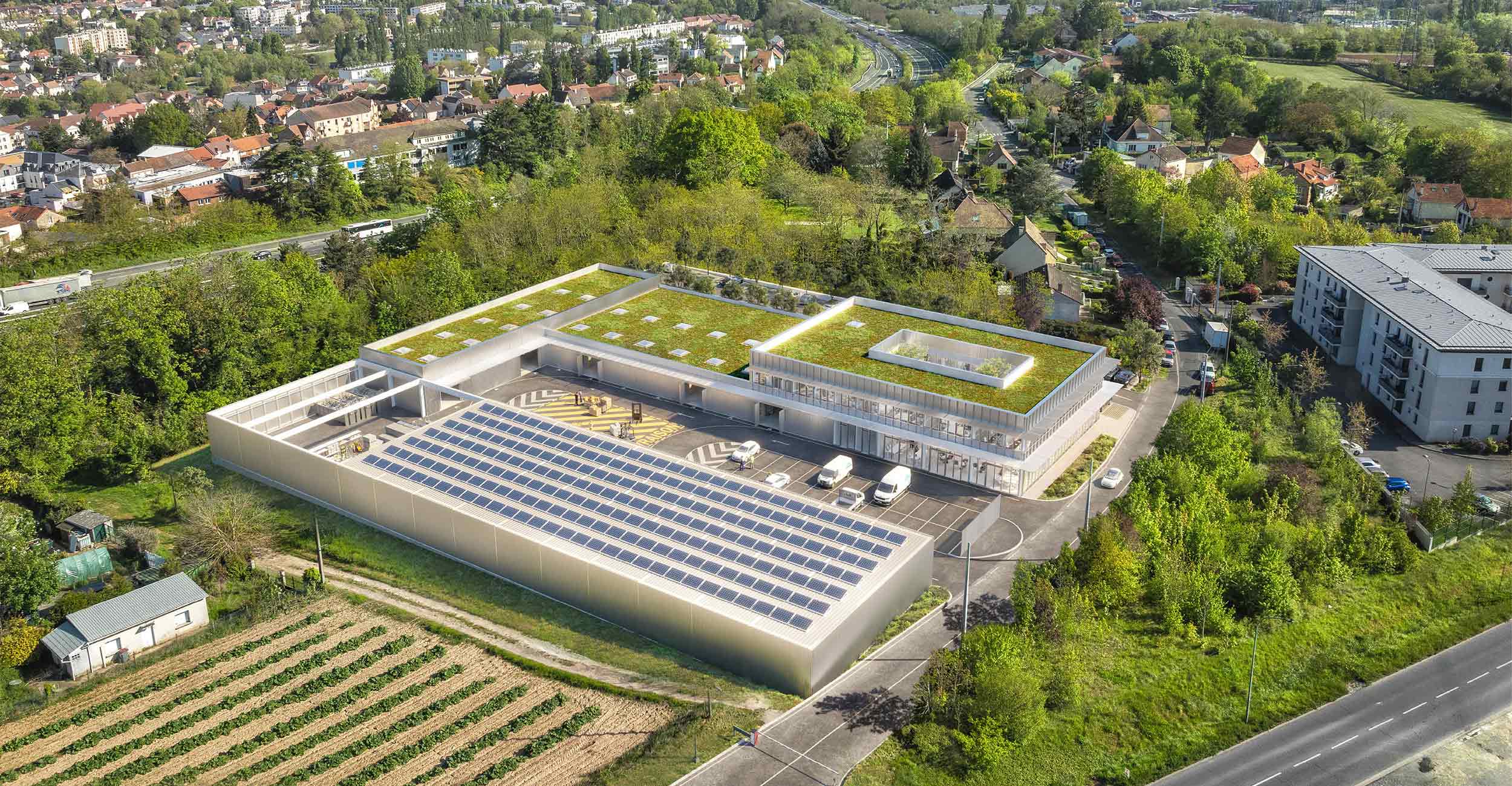Centre technique administratif - Villebon-sur-Yvette